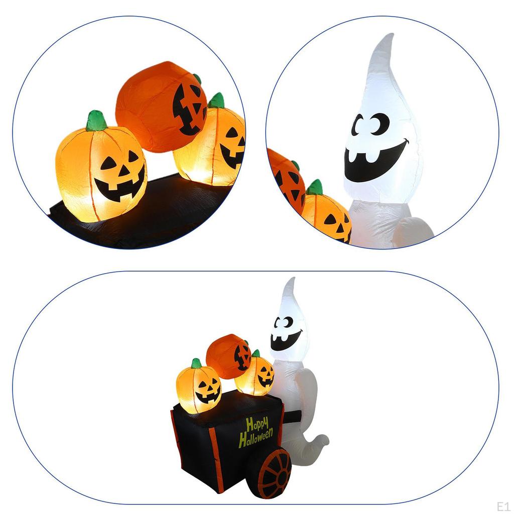 Halloween Inflatable Decorative Lighted Yard Display for Patio Lawn Supplies