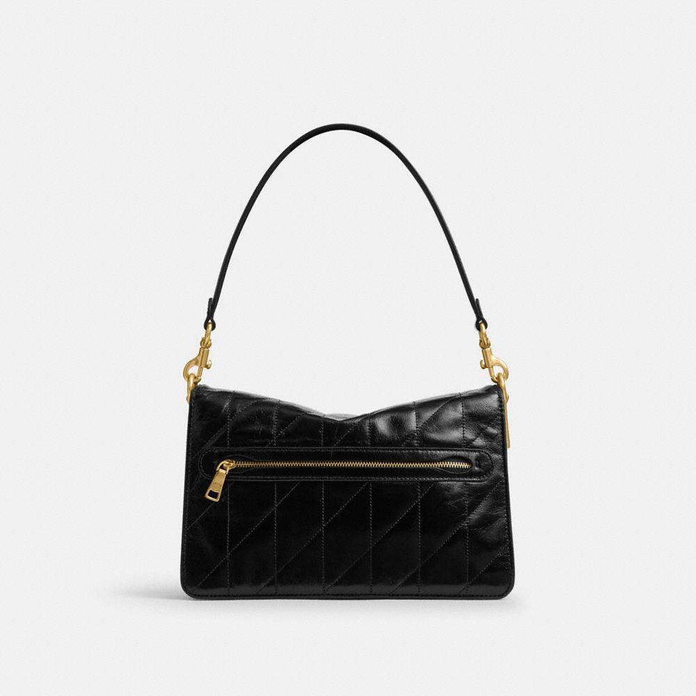 Coach Chain Tabby Shoulder Bag With Quilting Caf55 B4/Bk