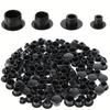 Plastic Gatplug voor Garderobe Meubels Kast - 5/6/8/10mm Schroefoog Decoratieve Afdekkappen Garderobe Plug Gatplug Schroefdoppen