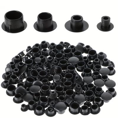 Wardrobe 5/6/8/10mm Plastic Hole Plug Furniture Cabinet Hole Plug Wardrobe Plug Hole Plug Screw Eye Decorative Cover Screw Caps