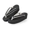 Summer Ajiro Made In Cork Oval Thick Ajiro Casual Clay Rubber Suitable for Unlined Yukata Japanese Shoe [Amemari] Women's Sandals, Weave, Japan, Core,