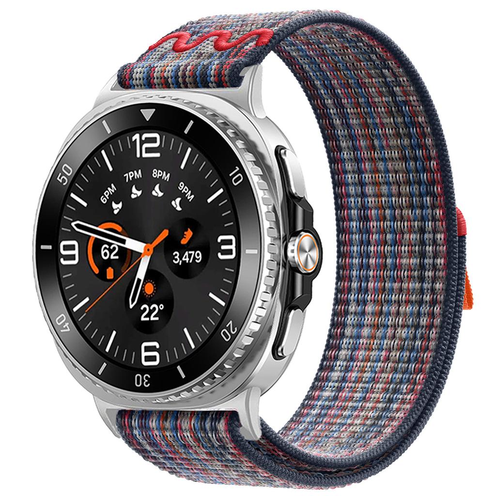 Breathable Nylon Braided Loop Band for Samsung Galaxy Watch 8 40/44mm Bracelet Wristband for Samsung Galaxy Watch 8 Classic 46mm