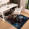 Halloween Horror Night Carpet, Chair Rug,Rug for Office Bedroom Living Rooms, Doormat Decor Fan Gift Christmas Gift