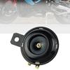 Motorcycle Electric Horn Strong Metal Construction Vehicle Horn Upgrades Clear for Dirt Bikes ATVs All Weather Use