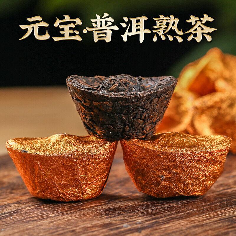 500 г Юньнань Пуэр из сырых листьев чая Мини-маленький Юань Бао Пуэр из старого дерева — фото 9
