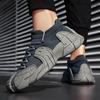 22 new summer youth sports and leisure shoes, light and breathable thick-soled comfortable flying woven trendy shoes