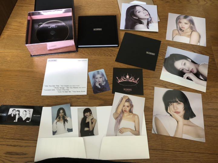 [USED] BLACK PINK THE ALBUM BLACK PINK