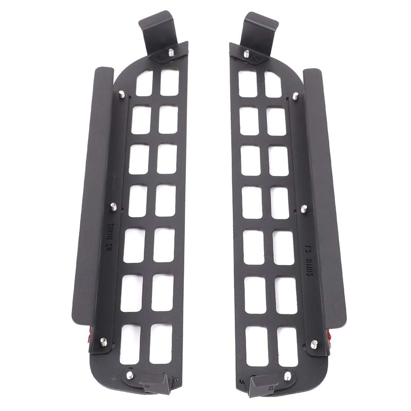 

For Land Rover Defender 90 110 2020-2026 Aluminum Alloy Carcentral control storage box baffle Storage box divider Accessories чёрный