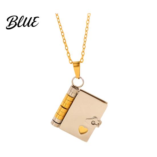 Symbolic Book Jewelry Daughter Necklace My Incredible Girl Pendant Stainless
