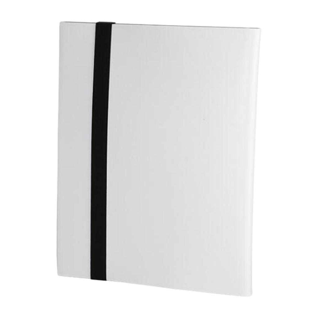 4 Pockets Trading Card Carrying Binder Card Collection Binder for Sports Cards Card Books Card Storage Case