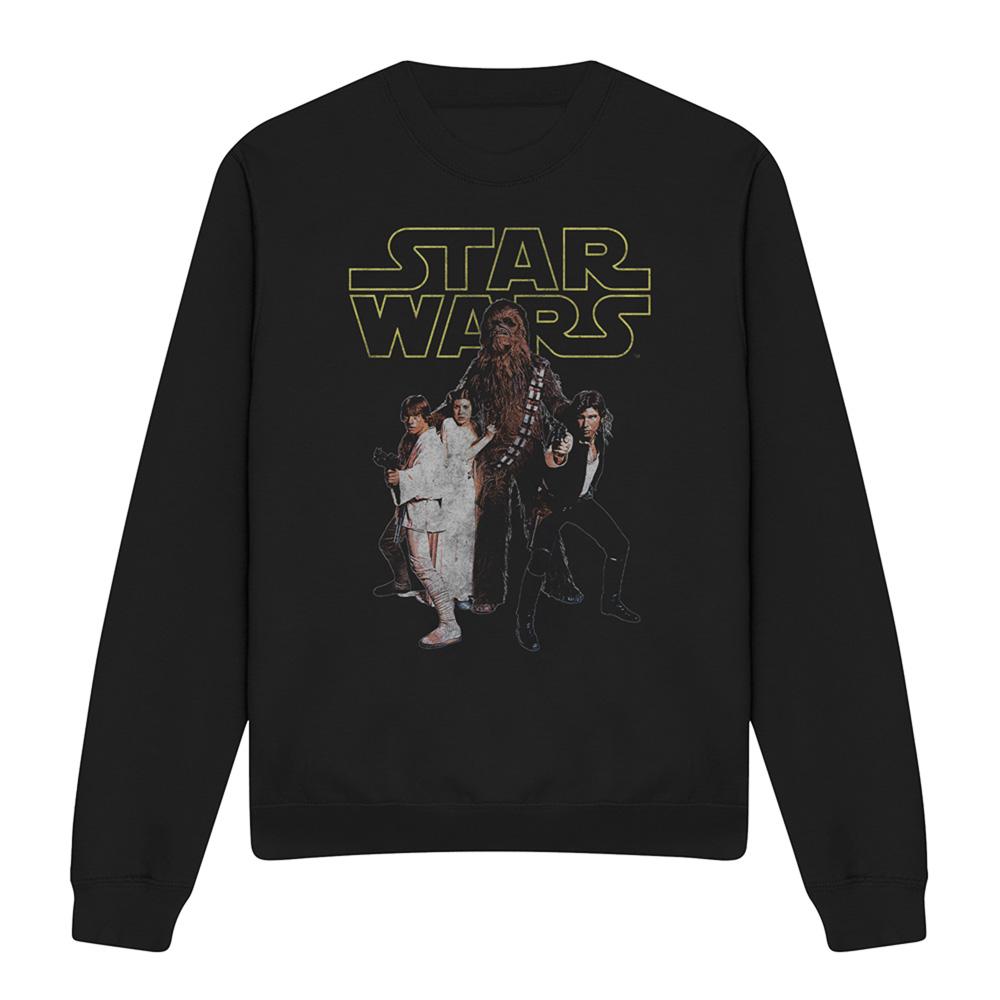 Star Wars Unisex Adult Rebels Retro Sweatshirt