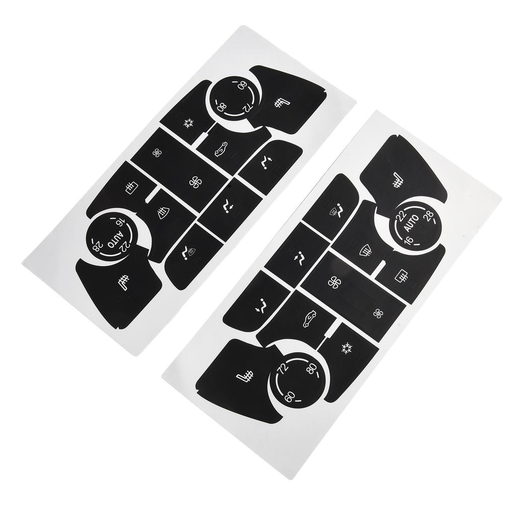 Button Repair Stickers Compatible with For Buick Verano and For Encore Cars