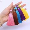 8cm Medium Tassel with Lobster Clasp for Crafts and Fan Decorations