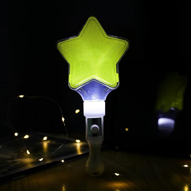 Glowing LED Magic Star Wand Gifts Luminous Party Decoration Light Stick Kids Boys Girls Happy Fluorescent  Birthday Party Decors