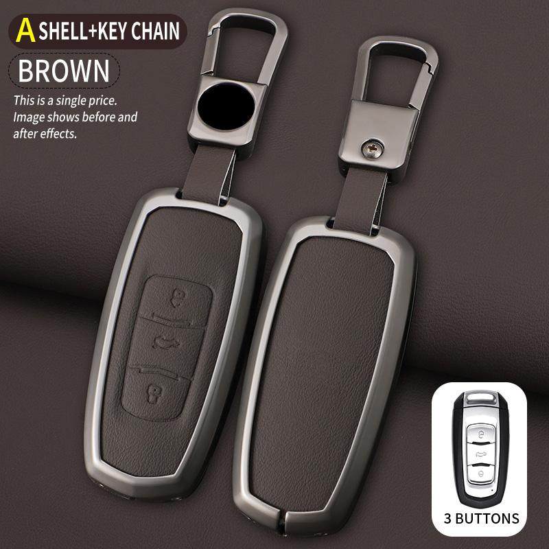 Zinc Alloy Car Key Case Cover Shell For Geely Emgrand X7 Gs Gx3 Gt Gc9 Ec7 Gc715 Ec718 Englon Sc3 Atlas Pro Keyless Remote Fob