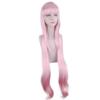 Anime 100cm Pink Long Wig Cosplay Nekopara Chocolat Vanilla Costume Heat Resistant Synthetic Hair Women Cosplay Wigs