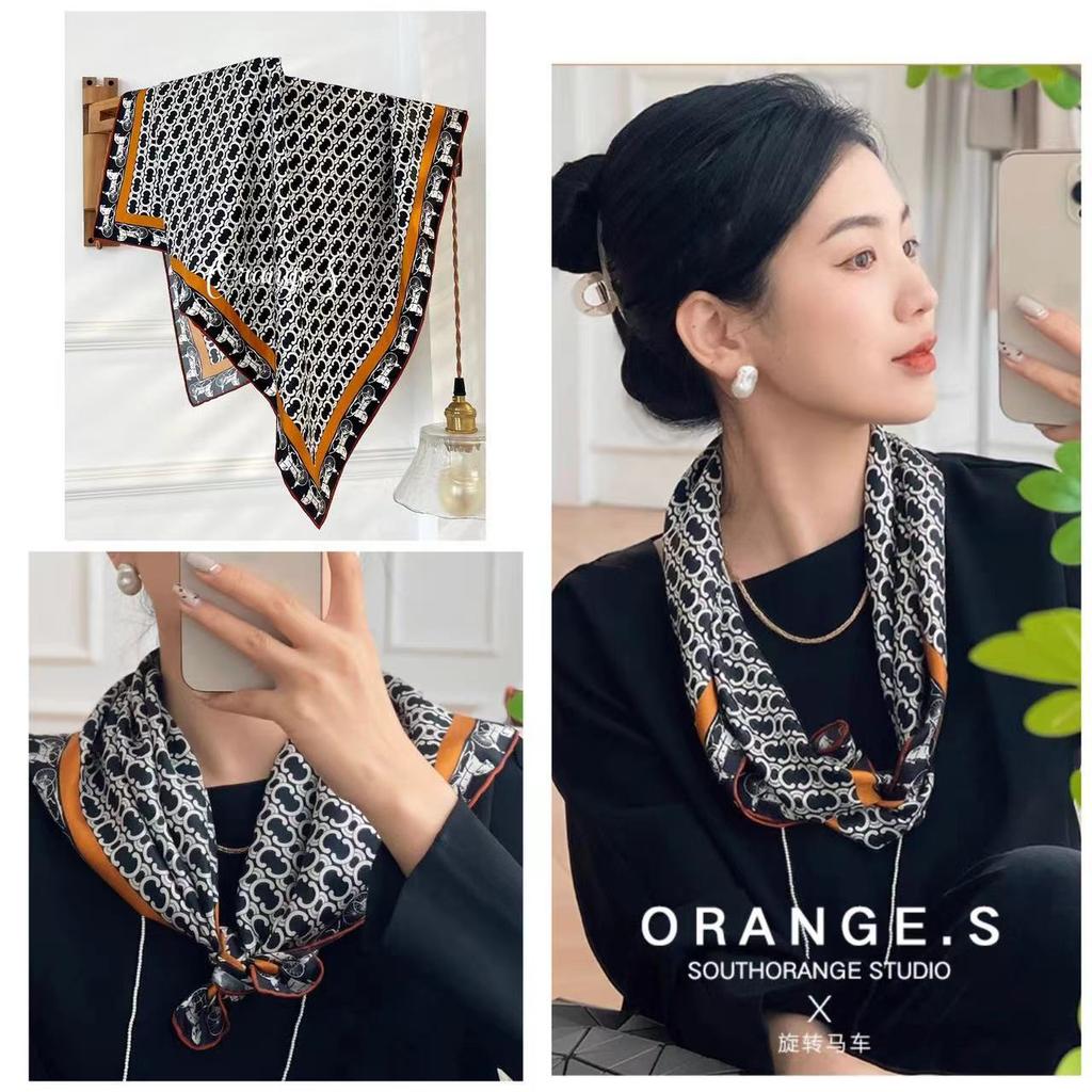 Eleganti Foulard di Seta da Donna Con Centinaia di Camicie, Assistenti di Volo, Decorazione Professionale, Protezione del Collo, Foulard, 70 Foulard Quadrati Piccoli.