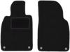 Schwarze Fußmatten für vorne für: Porsche 911 (Typ 991) Coupé, Targa, Cabrio (2010-2019)