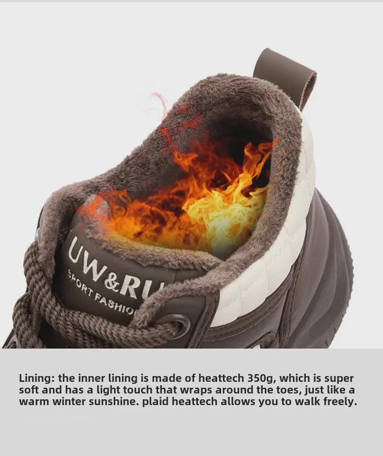 Damen 2024 Samt High-Top Sneaker - Trendige, weich besohlte Freizeitschuhe für Herbst und Winter