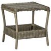Day and Night - Day and Night Brown Synthetic Rattan Garden Table 45x45x46.5 Cm