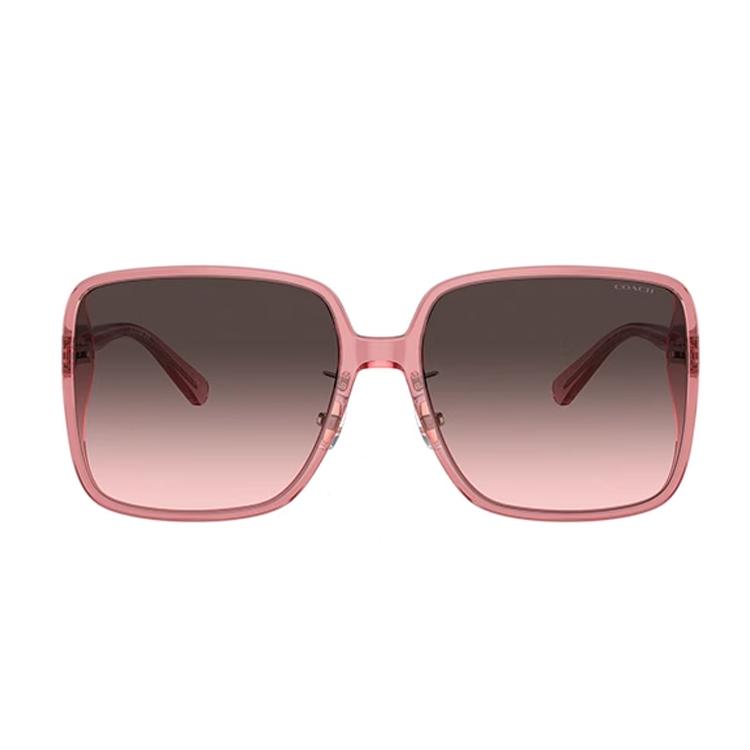 

Coach Fashion Solid Color Design Butterfly Sunglasses Women sunglasses Pink HC8368D Eyeglass Case+Eyeglass Cloth
