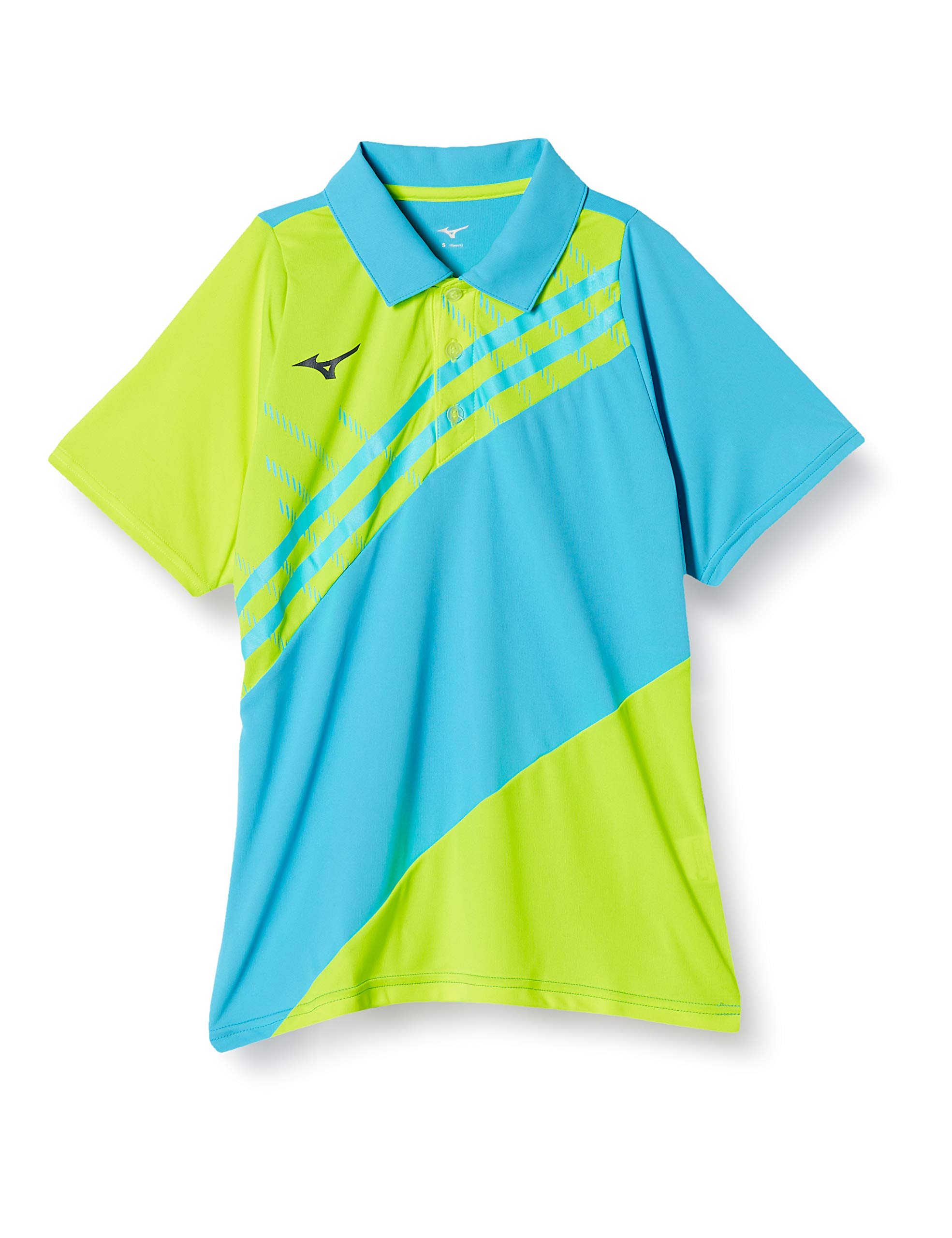 

Mizuno Blue Atoll Tennis Game Short Perfect for Club and Soft Size Size S Women s Shirt, Sleeve, Moisture-Wicking, Quick-Drying, Stretch, Activities,