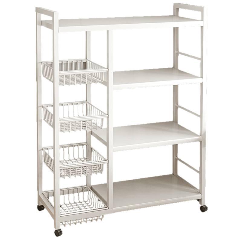 Multi-Layer Kitchen Microwave and Vegetable Storage Rack
