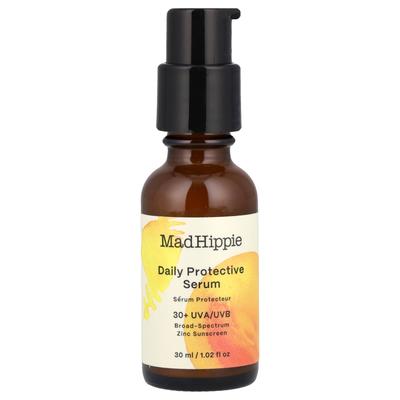 Mad Hippie, Daily Protective Serum, SPF 30+, Fragrance-Free, 1.02 Fl Oz (30 Ml)