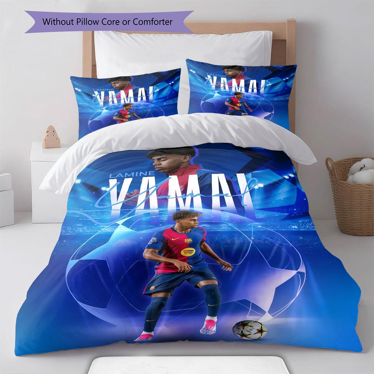 Lamine Yamal Fury Bedding Quilt Set