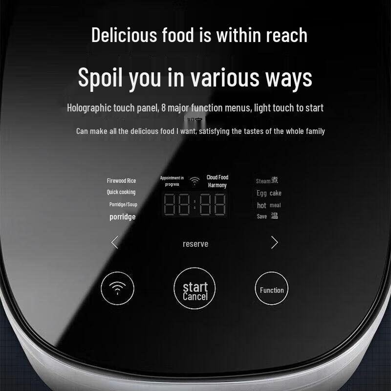 Haier Smart 5L Multi-Function Electric Cooker CN plug (adapter included)