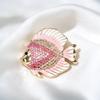 1 Pcs Rhinestone Tropical Fish Brooches Sparkling Crystal Inlay Vibrant Enamel Design For Daily Wear Party Accessory Gifts