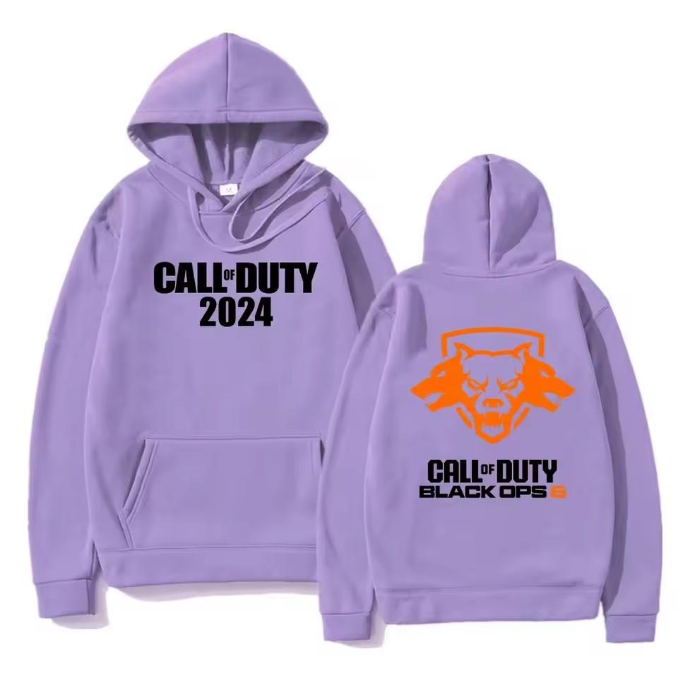 Call of Duty Black Ops 6 Harajuku Aesthetic Pullover Hoodie Unisex Comfortable Streetwear Sweatshirt for Men And Women Top