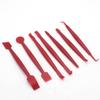 7Pcs Car Styling Car Scraper Squeegee Tool Film Wrapping Vinyl Window Ice Remover Cleaning Wash Gap Scraper Tool car