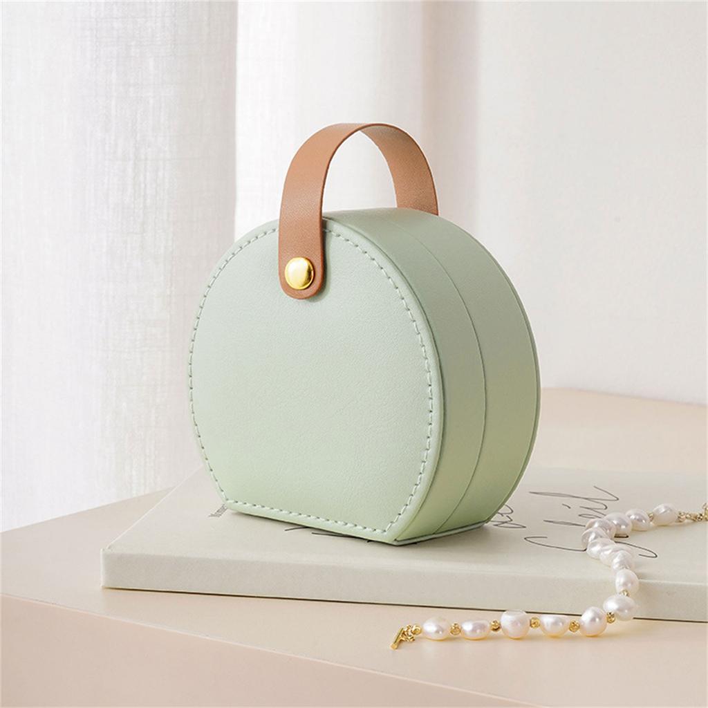 Portable Small Jewelry Box Organizer Display Case Earring Holder Packaging Box Travel Case for Earrings and Accessories