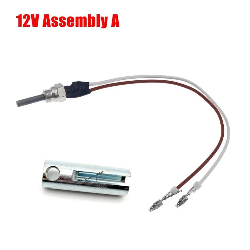 12V/24V Heater Parts Glow Plug Ceramic Pin+ Gaskets+Strainer+ Wrench 252106011000 For Eberspacher Hydronic D4WSC D5WSC