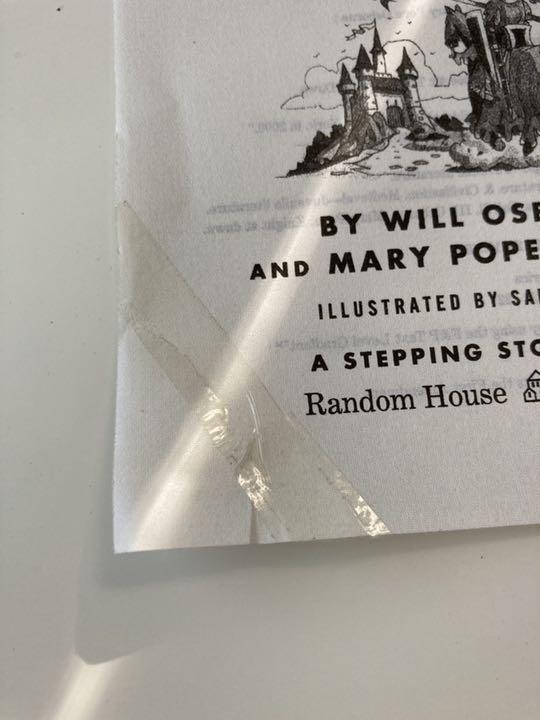 [USED] Cut Magic Tree House Fact Tracker