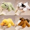 Kawaii 18cm Horse Duck Plush Toy Soft Stuffed Animals Frog Cow Mini Soft Doll Kids Toys Birthday Gift for Children