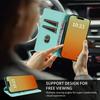 For iPhone 16 Pro Max Case RFID Blocking Strong Magnetic Leather Wallet Phone Cover