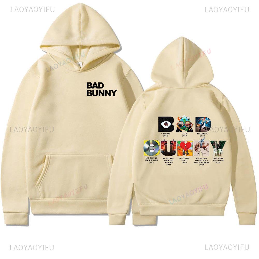 

DTMF Bad Bunny Альбом Худі Чоловіки Жінки Оверсайз Худі-светр Зимове Худі Подарунок для Фанатів Стильний Светр Новинка 2025 Довгий Рукав 3XL