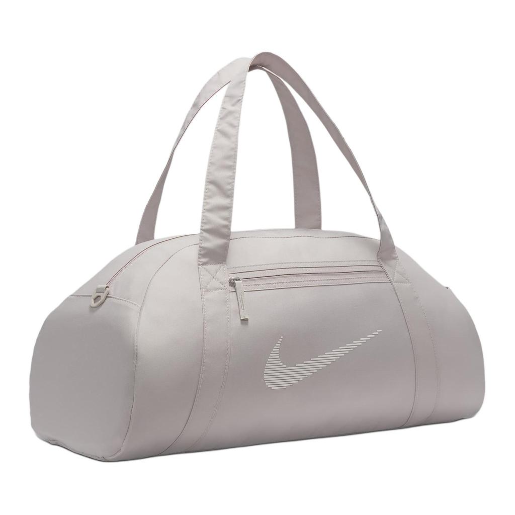 Nike Gym Club 24L Practical Versatile Polyester Sports Bag Women Gym Bag Academy-Gray Phantom DR6974-009