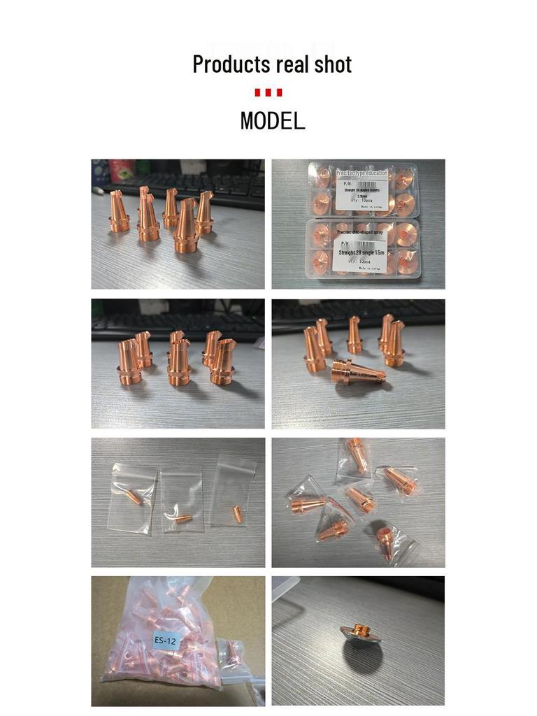 Universal Handheld Laser Welding & Cutting Nozzle with Strong Copper Single/Double Wire Feeder