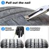60-Piece Tubeless Tire Repair Pins – Rubber-Coated Metal Kit 12x5.2/15x6.6mm For Car, Motorcycle, Truck, Bicycle – Quick Repair, No Tire Removal