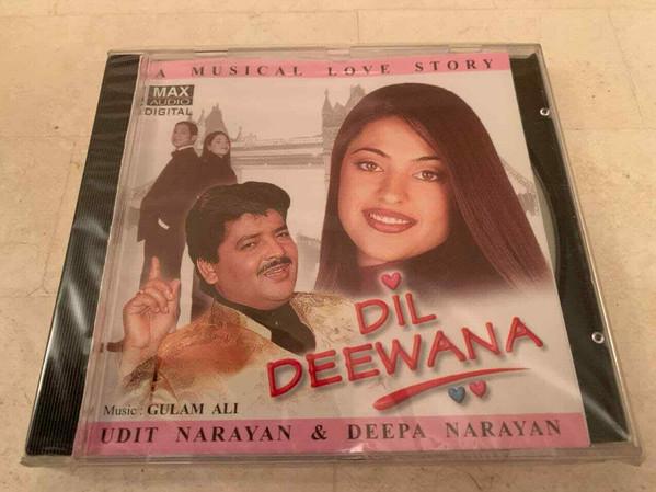 CD UDIT NARAYAN & DEEPA NARAYAN - Dil Deewana MABCD101 MAX AUDIO 1998 India Pop Used