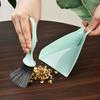 2Pcs/Set Cleaning Brush Set High-Density Bristles Broom Compact Size Lightweight Dustpan Set Portable Cleaning Kit
