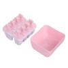 Home 6/8 Cavity Round Rectangle Freezing Pop Mold Summer DIY Ice Cream Maker Box