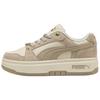PUMA Rebound Femme Skateboard Shoes Women's Low Top Khaki Beige White