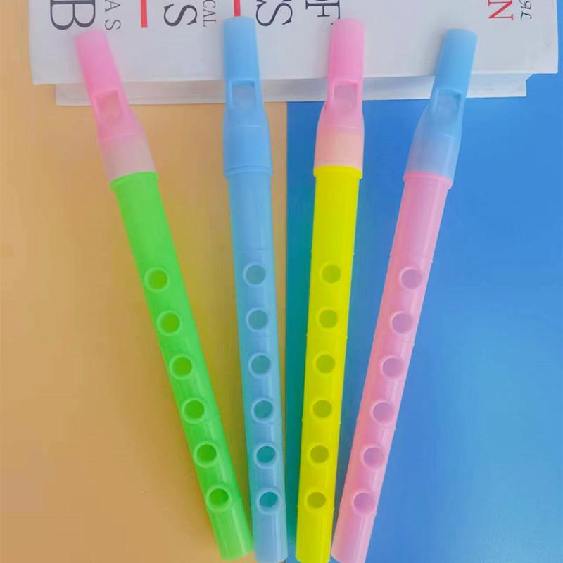 

Мини-пластиковая флейта с 6 отверстиями для детей - Блок-флейта, Свисток, Игрушка духовой инструмент