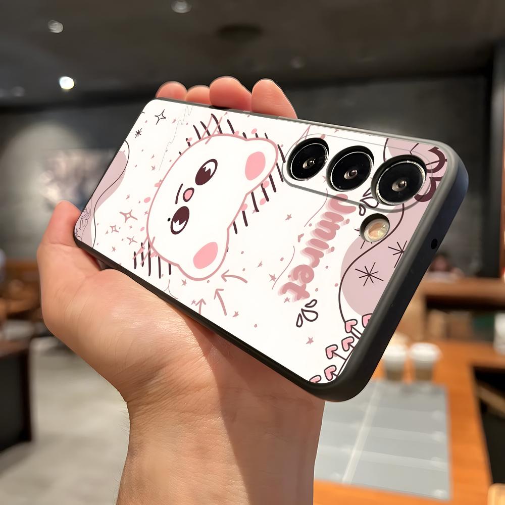 Kpop S-Stray K-Kids Phone Case For Samsung A56 A36 A26 A16 A15 A25 A35 A55 A14 A34 A24 A54 Black Soft Shell