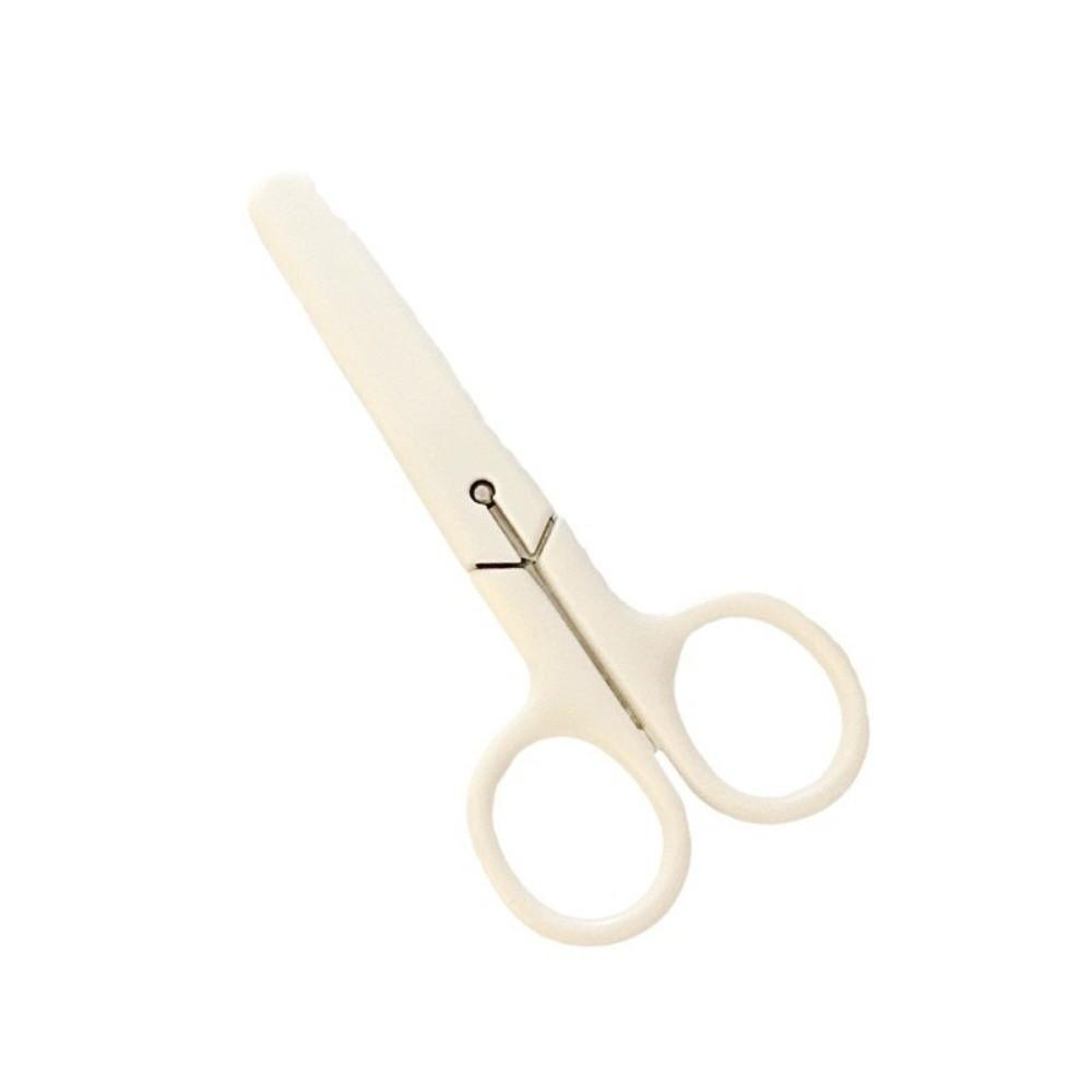 

Handmade Stationery Scissors with Lid Cut Paper Tool Mini Children s Scissors DIY Scrapbooking White Scissor