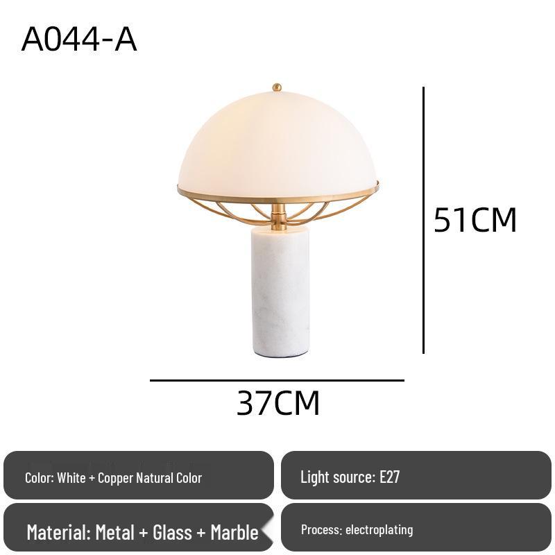 Nordic Modern Minimalist Glass Bedside Lamp for Designer Showrooms, Hotels & B&Bs